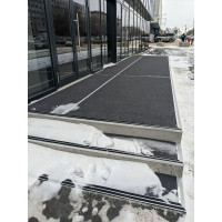 Покрытие из резиновой крошки АМОРТЕКС (1500x3000x10 мм; цвет серый) 0013