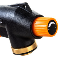 Газовая горелка Airline на резьбовой баллон, пьезоподжиг, анти-вспышка, 16х5,5х3 см AGT-S-03