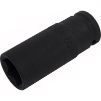 Головка ударная 6-гранная удлиненная 22 мм, 1/2"DR KRAFT KT 702059