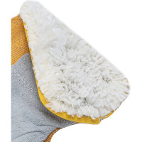 Комбинированные усиленные спилковые перчатки СИБРТЕХ утолщенные, размер XL 679032