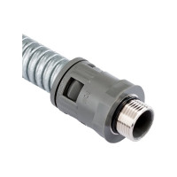 Муфта для гофрированных труб Weyer WQGM-M20B/AD21.2 коннектор прямой нар. M20x1.5 WE0304700