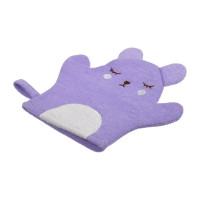 Мочалка для нежной и чувствительной кожи Банные штучки Зверушки soft 23x21 см 41363