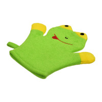 Мочалка для нежной и чувствительной кожи Банные штучки Зверушки soft 23x21 см 41363