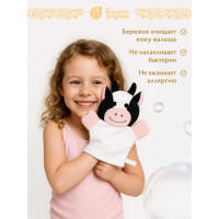 Мочалка для нежной и чувствительной кожи Банные штучки Зверушки soft 23x21 см 41363