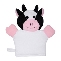 Мочалка для нежной и чувствительной кожи Банные штучки Зверушки soft 23x21 см 41363