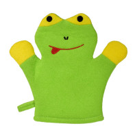 Мочалка для нежной и чувствительной кожи Банные штучки Зверушки soft 23x21 см 41363