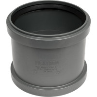 Муфта РемоКолор внутренняя канализация, серая, 110 мм 141-128