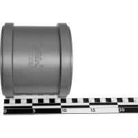 Муфта РемоКолор внутренняя канализация, серая, 110 мм 141-128