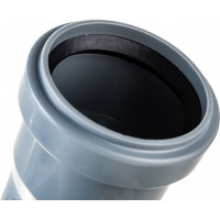 Отвод РемоКолор внутренняя канализация, серый, 50 мм 139-754