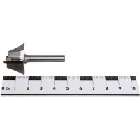 Фреза фасонная прямая для выравнивая поверхности (30х15х55 мм; хв-к 6 мм) NQD630 DJTOL 748