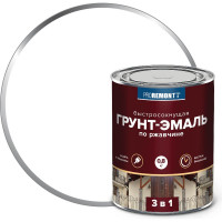 Грунт-эмаль Proremontt 3 в 1 быстросохнущая, белая, матовая, 0.8 кг Лк-00012740