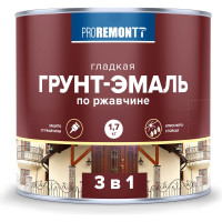 Грунт-эмаль Proremontt 3 в 1 белая, 1.7 кг Лк-00012386