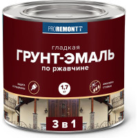 Грунт-эмаль Proremontt 3 в 1 черная, 1.7 кг Лк-00012389