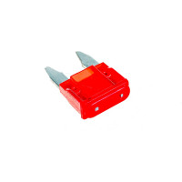 Предохранитель Nord-Yada MINI 10 A, 10.9x3.9 мм, h16.3 W269, 2 шт в упаковке 901842