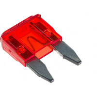 Предохранитель Nord-Yada MINI 10 A, 10.9x3.9 мм, h16.3 W269, 2 шт в упаковке 901842