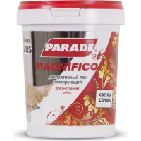 Декоративный лак PARADE DECO Magnifico L85 светлое серебро, 0.9 л Лк-00014226