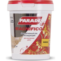 Декоративный лак PARADE DECO Magnifico L85 золото, 0.9 л 90003371478