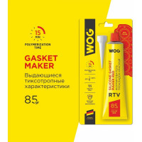Нейтральный герметик формирователь прокладок WOG RTV-силиконовый высокотемпературный WGC0762