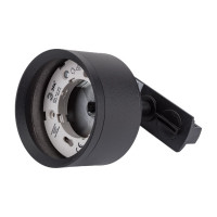 Трековый светильник ЭРА TR48 GX53 BK однофазный, под лампу GX53 матовый черный Б0054159