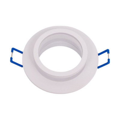 Встраиваемый алюминиевый светильник ЭРА KL89 WH MR16/GU5.3 белый Б0054356