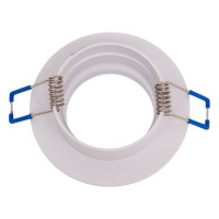 Встраиваемый алюминиевый светильник ЭРА KL89 WH MR16/GU5.3 белый Б0054356