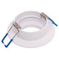 Встраиваемый алюминиевый светильник ЭРА KL89 WH MR16/GU5.3 белый Б0054356