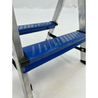 Двусторонняя алюминиевая стремянка Sarayli КОЛОР 2x2 18212