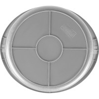 Строительное, ударопрочное, пластмассовое ведро MATRIX 20 л, обрезиненная ручка 81464