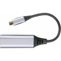 Сетевой адаптер Cablexpert Type-C USB3.0, в Гбит. сеть Ethernet (RJ-45), метал. разъем, Pro, коробка A-USB3C-LAN-01