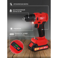 Аккумуляторная дрель-шуруповерт WORTEX BD 2025-1 DLi BD20251DLi1029