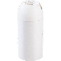 Термостойкий патрон General Lighting Systems пластик Е14 подвесной без кольца белый GLH-E14-HRP-H-W 474011