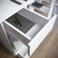 Стол Атмосфера СП-05 белый/белый 00-00017648