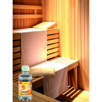 Масло для защиты полков в бане и сауне пропитывающее, термостойкое SAFORA Ms016