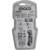 Складной универсальный нож INGCO SK5 INDUSTRIAL HUK6288