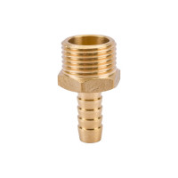 Переходник внешняя резьба 1/2 на штуцер 10 мм, под шланг 9–12 мм F10.31.1 FOOB 00-00002575