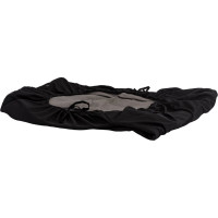 Чехол для переднего сиденья с подголовником AIRLINE универсальный, 1 шт., полиэстер, черный ACS-PP-01