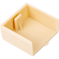 Заглушка IEK ELECOR КМЗ 16x16 сосна 4шт.компл EL-KK10D-Z-016-016-K34