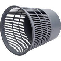 Корзина сетчатая для мусора Осколпласт 10 л, цвет-серый, 764231