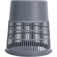 Корзина сетчатая для мусора Осколпласт 10 л, цвет-серый, 764231