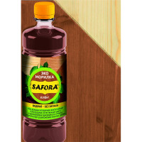 Морилка для дерева SAFORA водная, клен, 500 мл 031