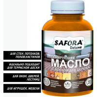 Масло для дерева SAFORA тонирующее, с воском, калужница МД150/1