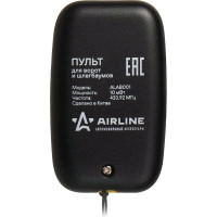 Универсальный копирующий пульт для ворот и шлагбаумов Airline 433,92 МГц, (Apollo, Came, BFT) пластик ALAB001