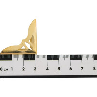 Декоративный угол Левша 30x30, золото, 4 шт. У8-7209.З