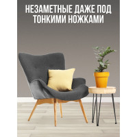 Защитный протектор из фетра VORTEX черный, 200x200 мм 24345