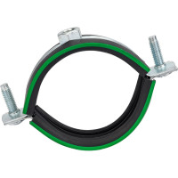 Комплект MAYER сантех. хомут со шпилькой 8x80 и дюбелем д/труб 2" (60-65 мм), гайка М8 14 0200 1/14 0200 18