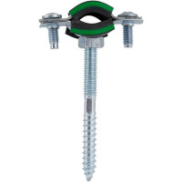 Комплект MAYER сантех. хомут со шпилькой 8x80 и дюбелем д/труб 3/8" (16-19 мм), гайка М8 14 0038 1/14 0038 18