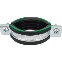 Комплект MAYER Хомут сантехнический со шпилькой 8х80 и дюбелем д/труб 1 1/2" (48-53мм) гайка М8 14 0112 1/ 14 0112 18