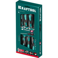 Набор отверток KRAFTOOL Х-Drive-8 8 шт. 250081-H8