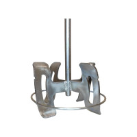 Насадка венчик большая укрепленная усиленная для строительного миксера ПРОФМЕТСТИЛЬ 101