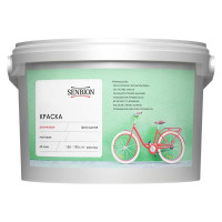 Резиновая краска SENBION ВД-АК 1113 (темно-коричневый; 2.4 кг) SB2984/2,4-Т.К